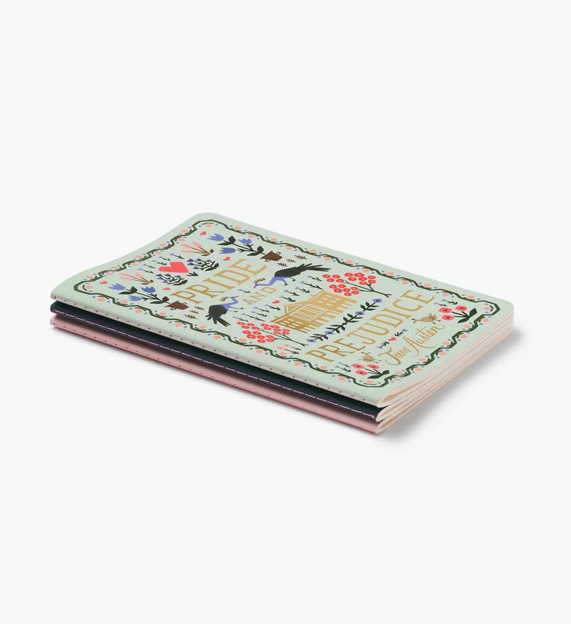 RIFLE PAPER CO. Jane Austen Stitched Notepad Set
