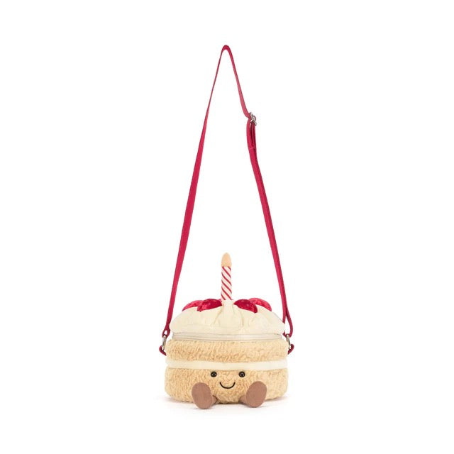 Jellycat Amuseables Birthday Cake Shoulder Bag