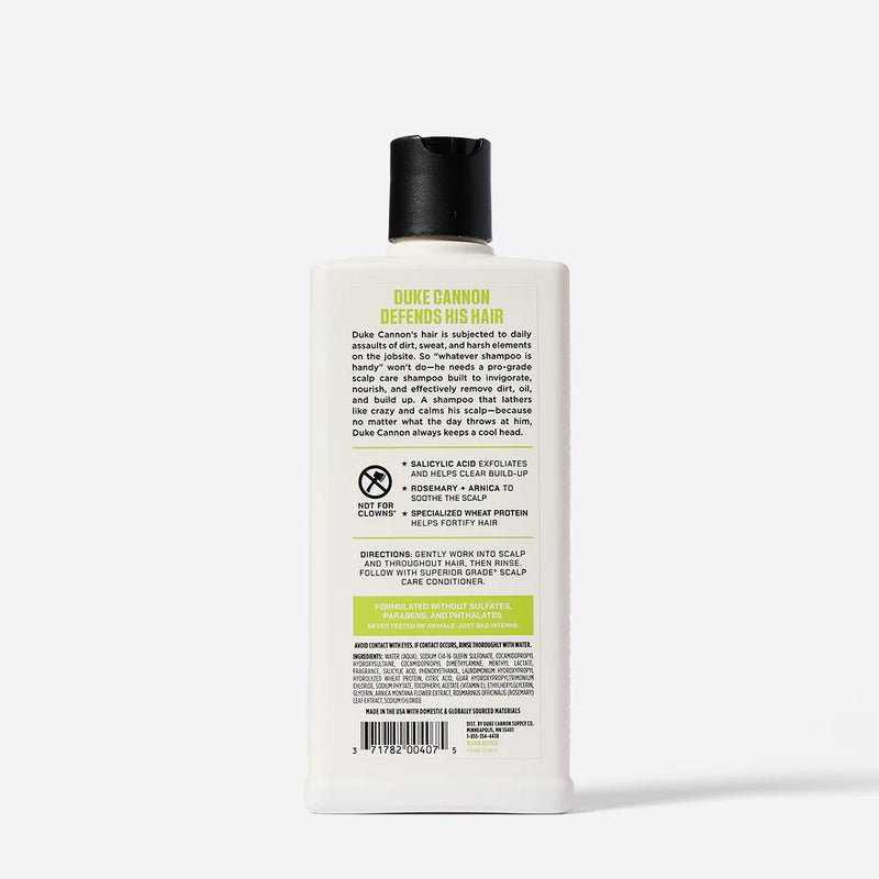 Duke Cannon  Superior Grade® Scalp Care Shampoo
