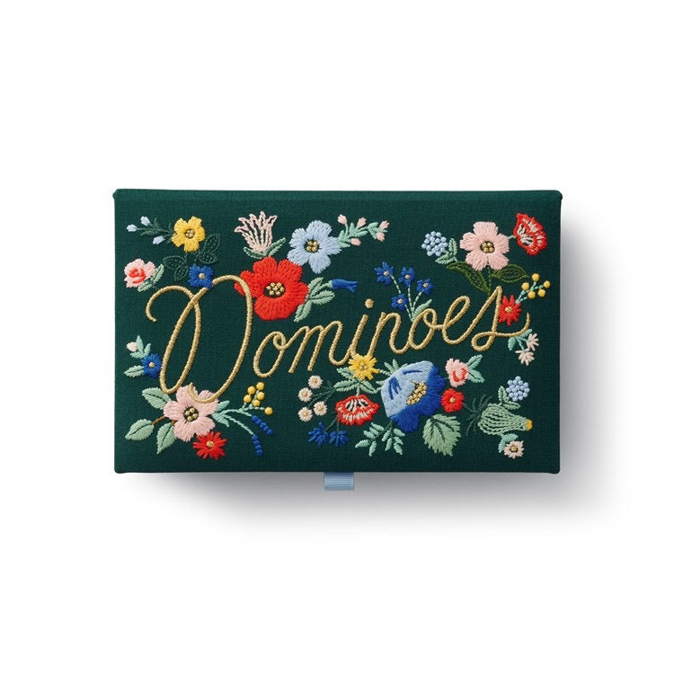 RIFLE PAPER CO. Strawberry Fields Dominoes Set