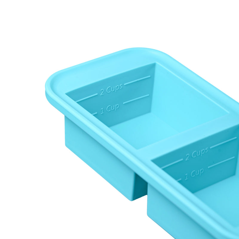 Souper Cubes - Souper Cubes 2-Cup Silicone Freezing Tray