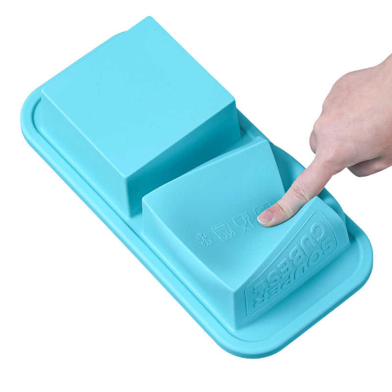 Souper Cubes - Souper Cubes 2-Cup Silicone Freezing Tray