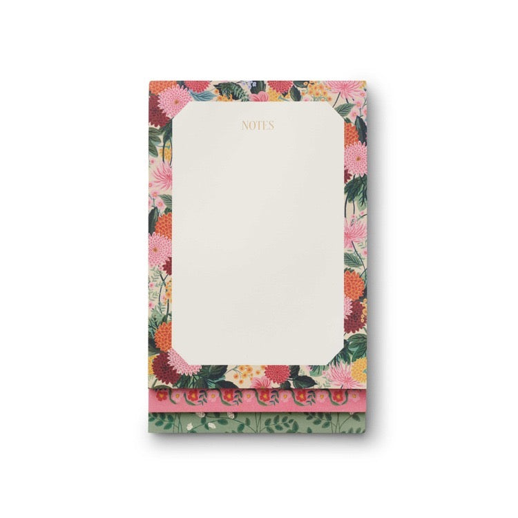 RIFLE PAPER CO. Dahlia Tiered Notepad