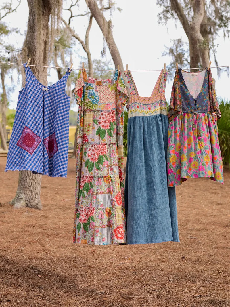 Natural Life Berkley Maxi Dress - Vintage Treasure Pink