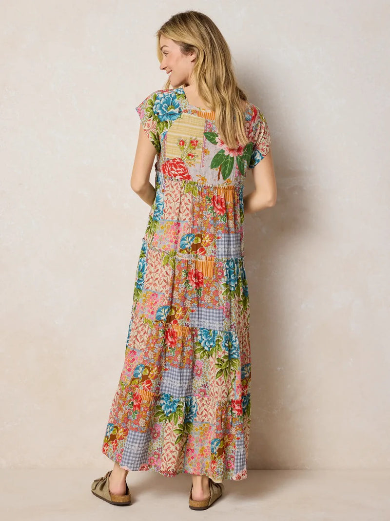 Natural Life Berkley Maxi Dress - Vintage Treasure Pink