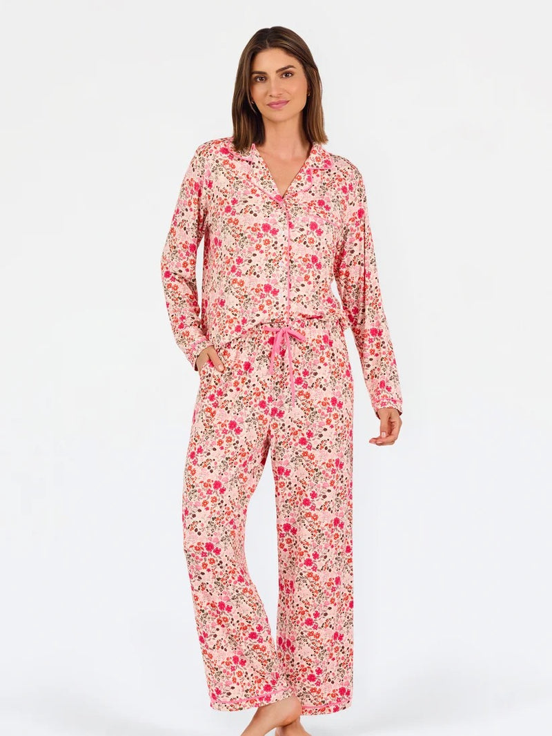 Mary Square - Women's Charlotte Pants Set | Granada Glen Tan
