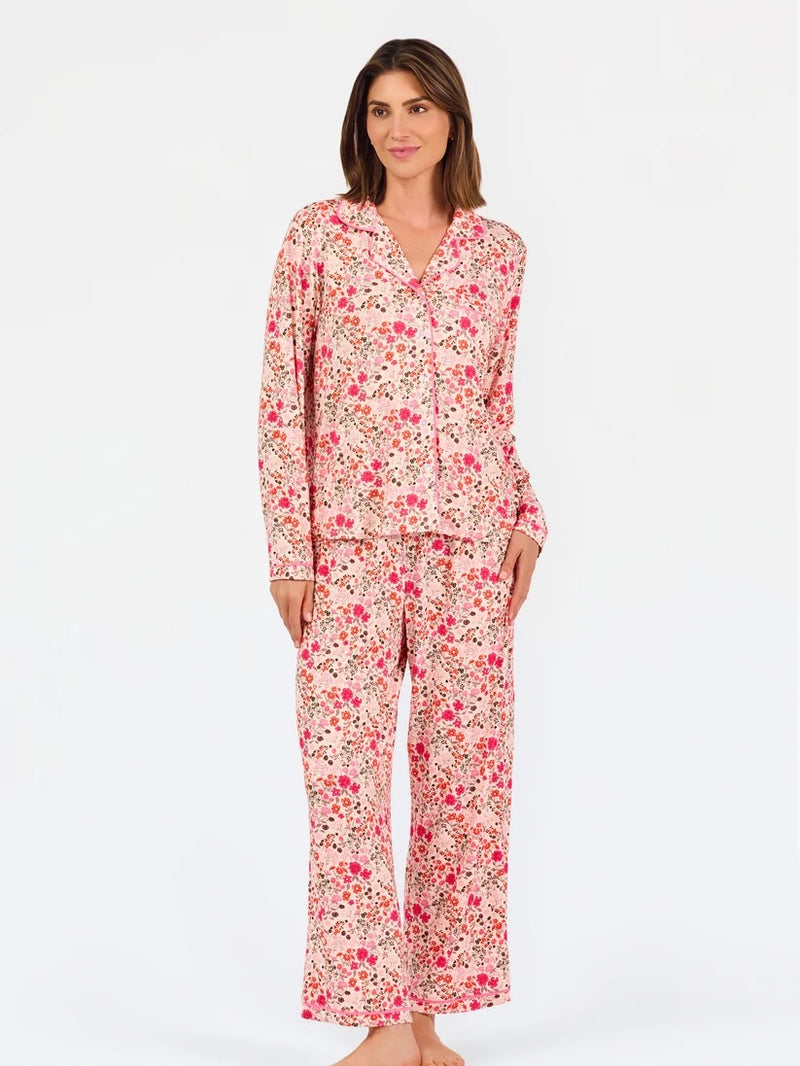 Mary Square - Women's Charlotte Pants Set | Granada Glen Tan