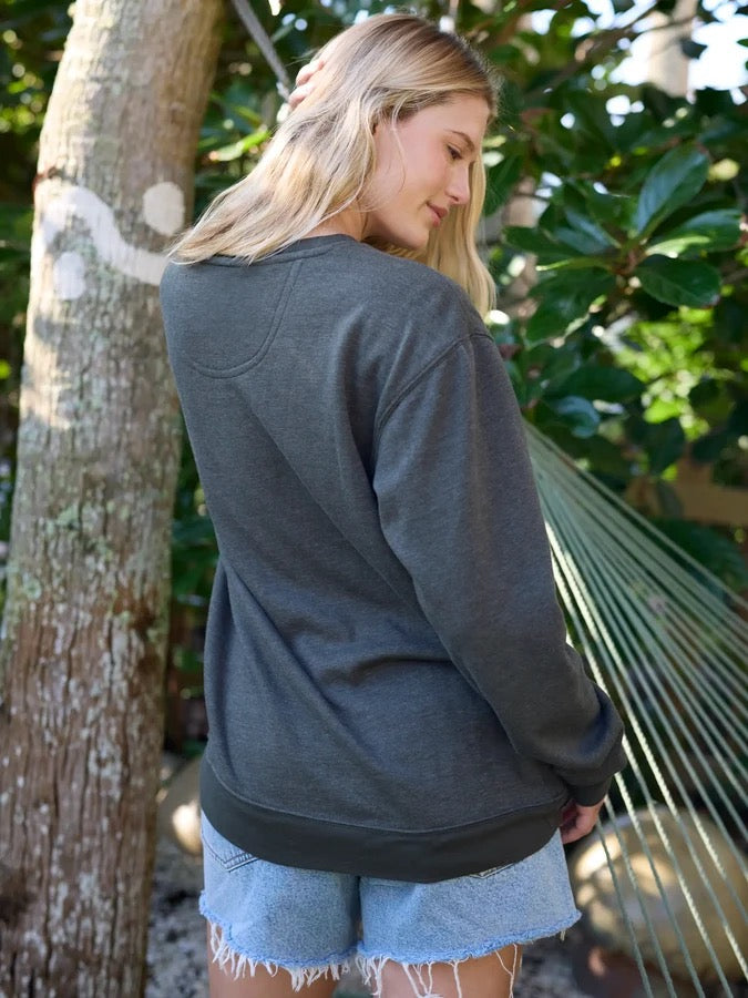 Natural Life Comfy Pocket Sweatshirt - Hope Something Good Happens