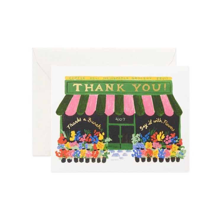 RIFLE PAPER CO. Boxed Set of Flower Shop Thank You Cards