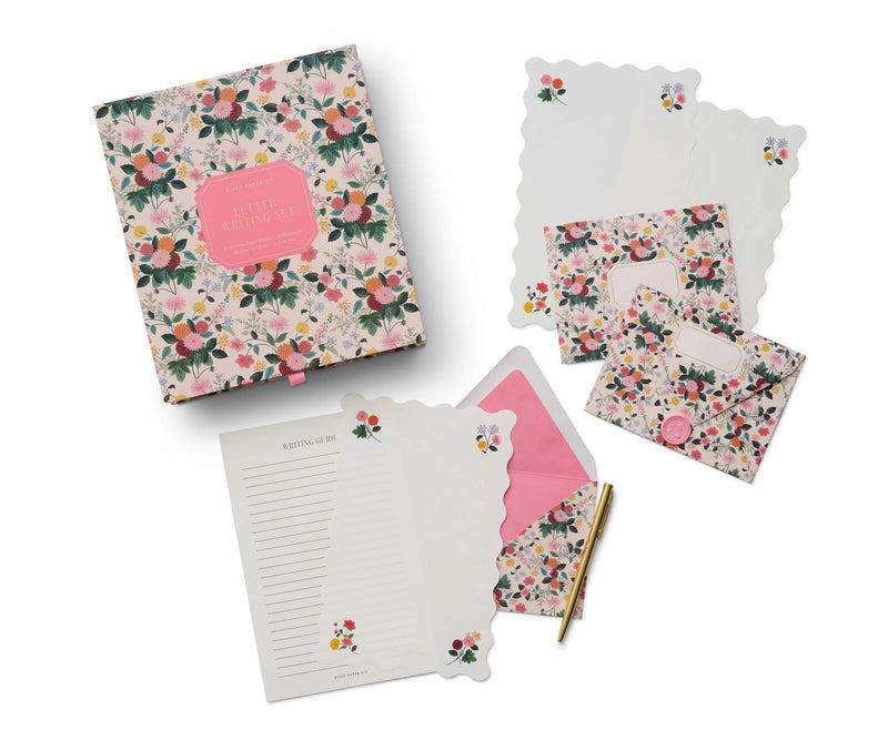 RIFLE PAPER CO. Dahlia Letter Writing Set