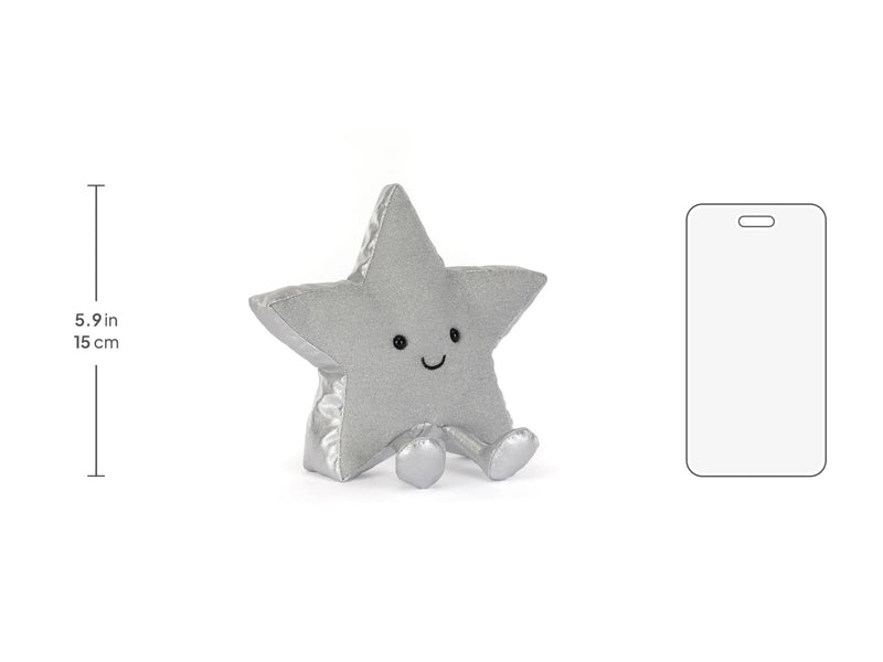 Jellycat Amuseables Silver Star Plush (2026)