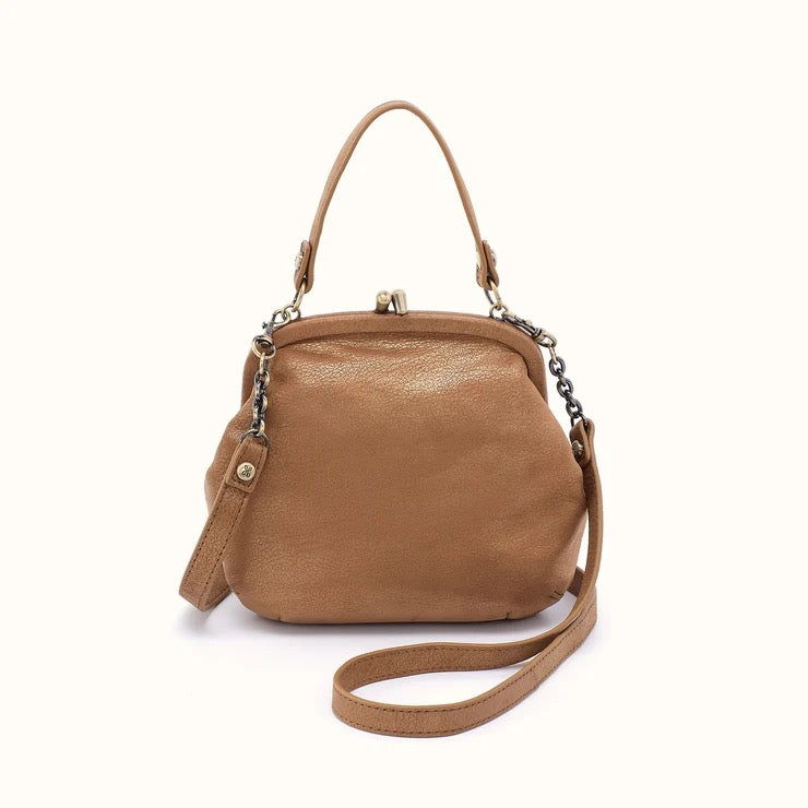 HOBO Alba Frame Crossbody Bag - Honey Gold