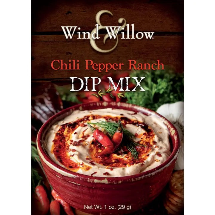 Wind and Willow Chili Pepper Ranch Dip Mix