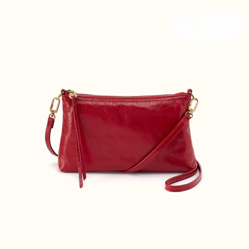 HOBO Darcy Crossbody Purse - True Red