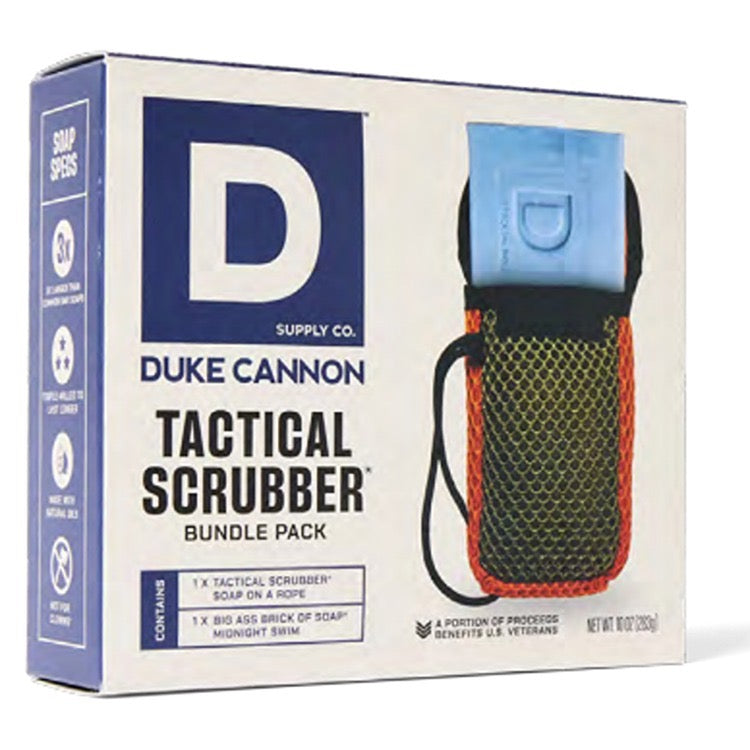 Duke Cannon Midnight Swim Tactical Scrubber Bundle