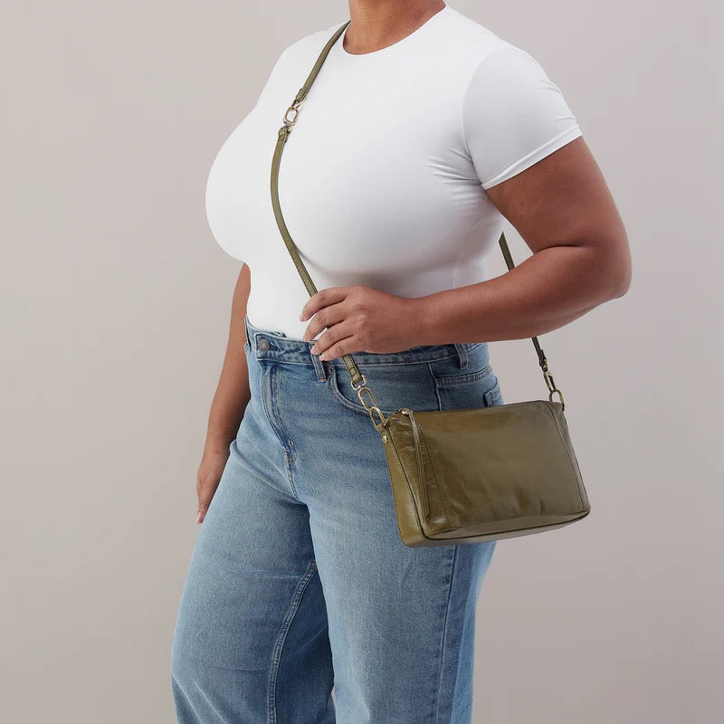 HOBO Darcy Carry-All Crossbody - Olive Veil