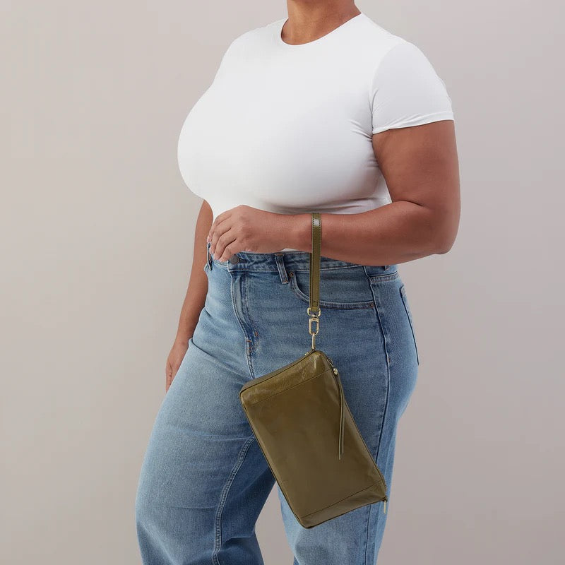 HOBO Darcy Carry-All Crossbody - Olive Veil