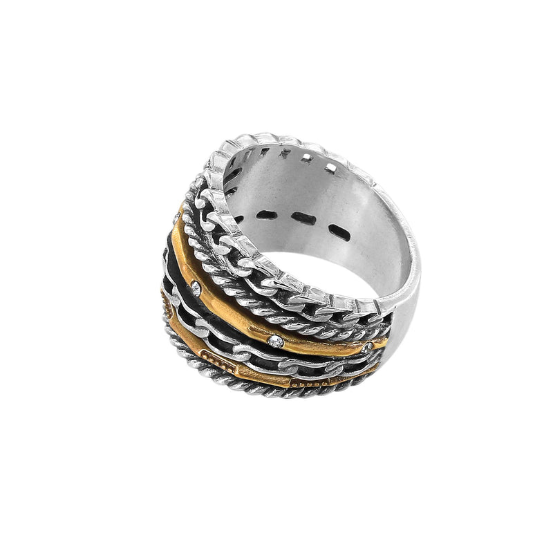 Brighton Neptune’s Rings Multi Row Ring