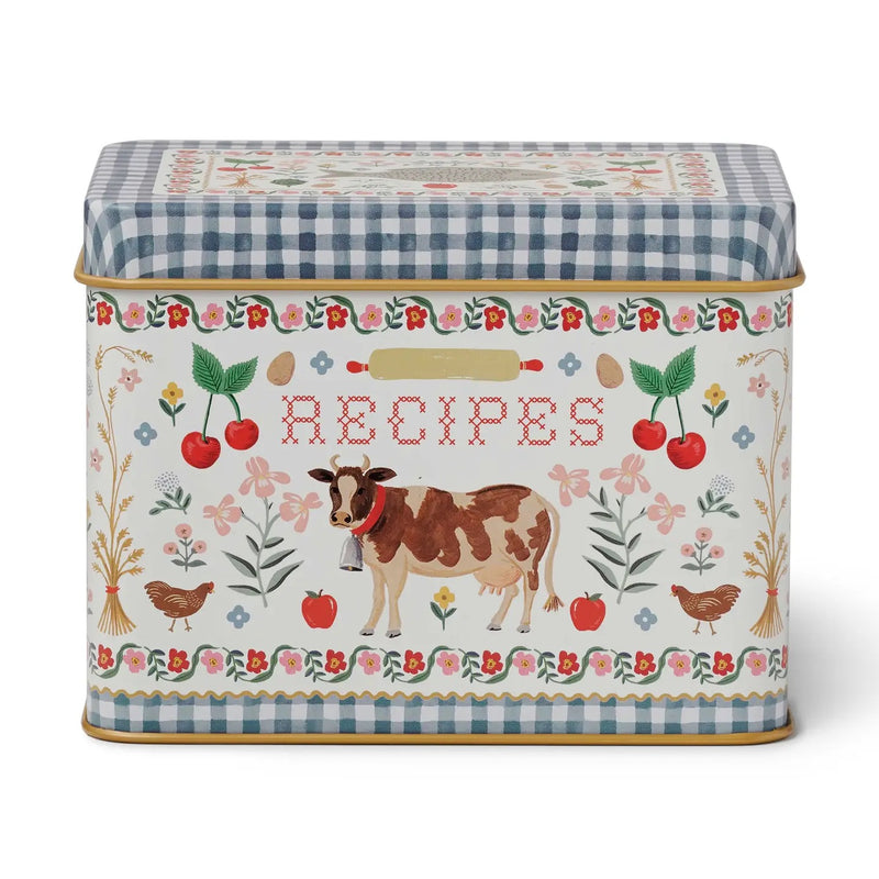 RIFLE PAPER CO. Recipe Tin - Home Sweet Home