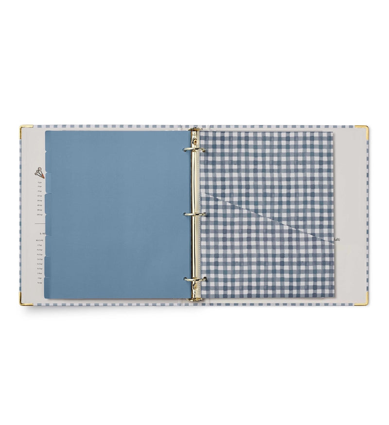 RIFLE PAPER CO. Home Sweet Home Recipe Binder