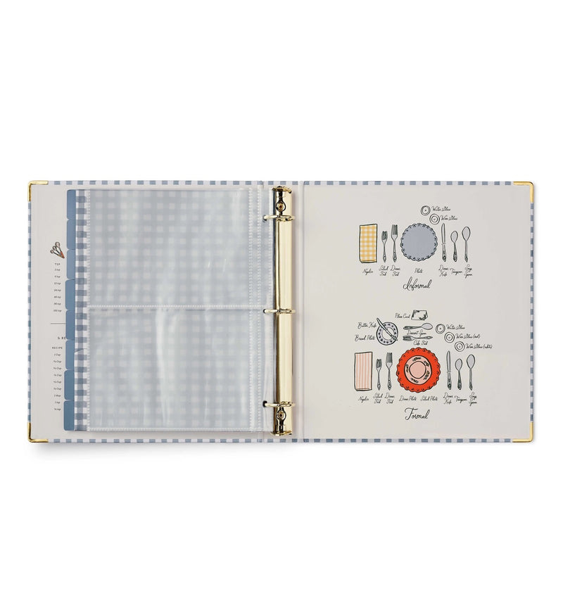 RIFLE PAPER CO. Home Sweet Home Recipe Binder