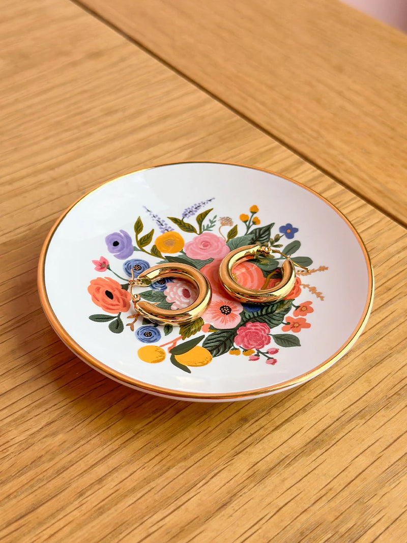 RIFLE PAPER CO. Garden Party Bouquet Porcelain Ring Dish