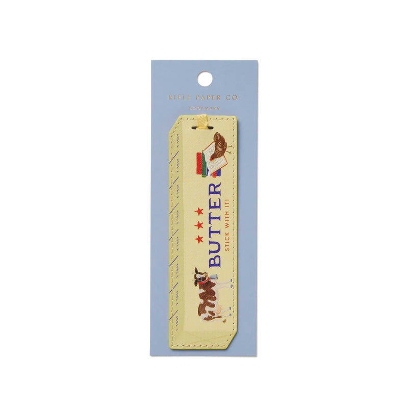 RIFLE PAPER CO. Butter Stick With It Bookmark