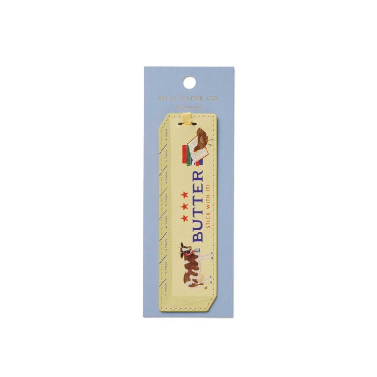 RIFLE PAPER CO. Butter Stick With It Bookmark