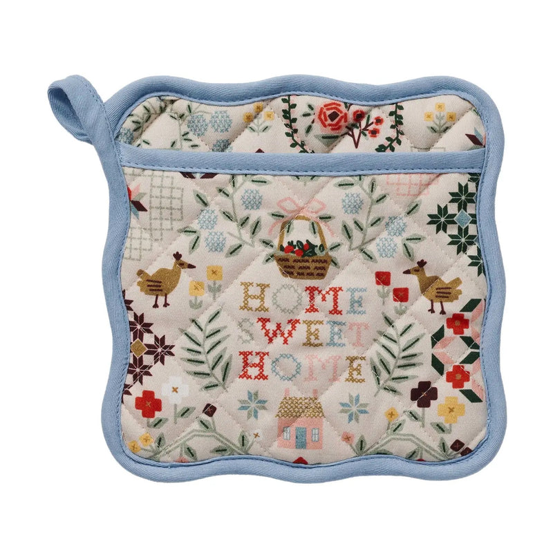 RIFLE PAPER CO. Home Sweet Home Pot Holder