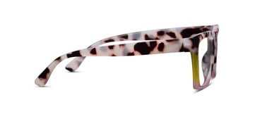 Peepers Readers - Birdie - Pink Chai Colorblock (with Blue Light Focus™ Eyewear Lenses)