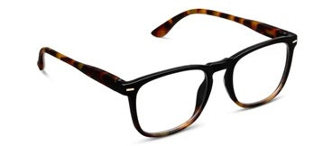 Peepers Readers - Domino - Black/Tortoise (with Blue Light Focus™ Eyewear Lenses)
