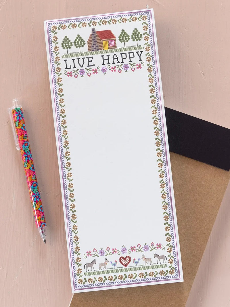 Natural Life Magnetic List Pad - Live Happy Cottage