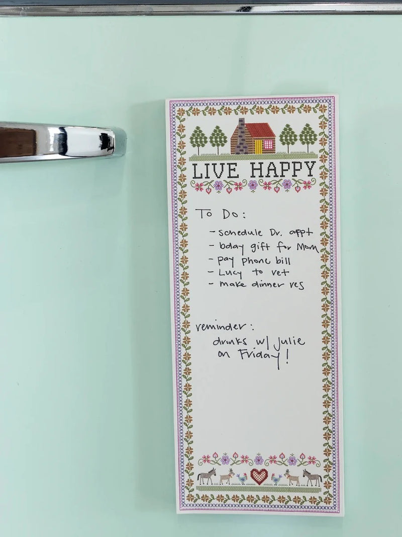 Natural Life Magnetic List Pad - Live Happy Cottage