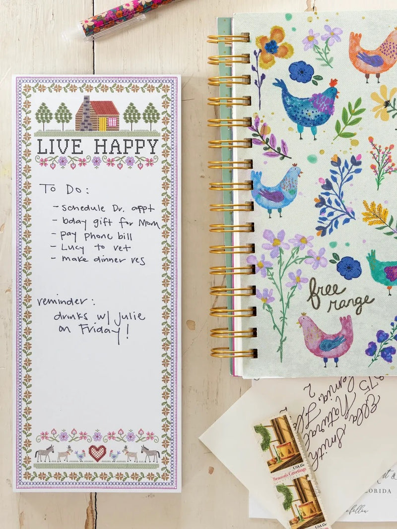 Natural Life Magnetic List Pad - Live Happy Cottage