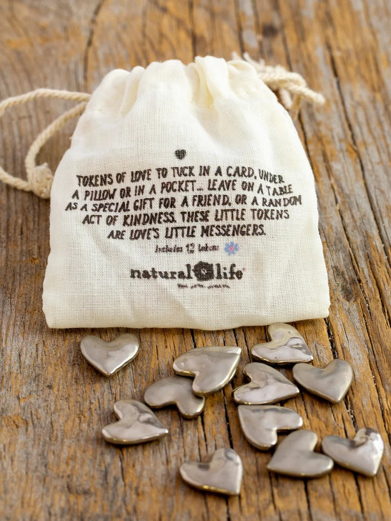 Natural Life Bag of Tiny Tokens, Set of 12