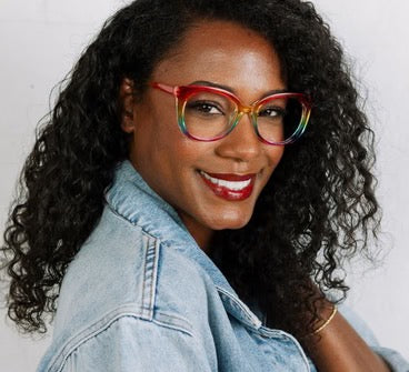 Peepers Readers - Fiona - Rainbow Ombre (with Blue Light Focus™ Eyewear Lenses)