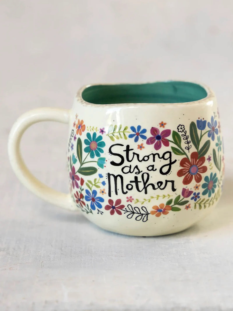 Natural Life® Artisan Mug - Strong as a Mother