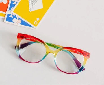 Peepers Readers - Fiona - Rainbow Ombre (with Blue Light Focus™ Eyewear Lenses)