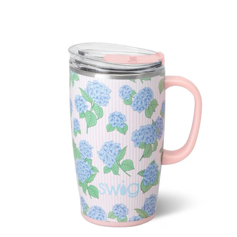 Swig Life Hydrangea Travel Mug (18oz)