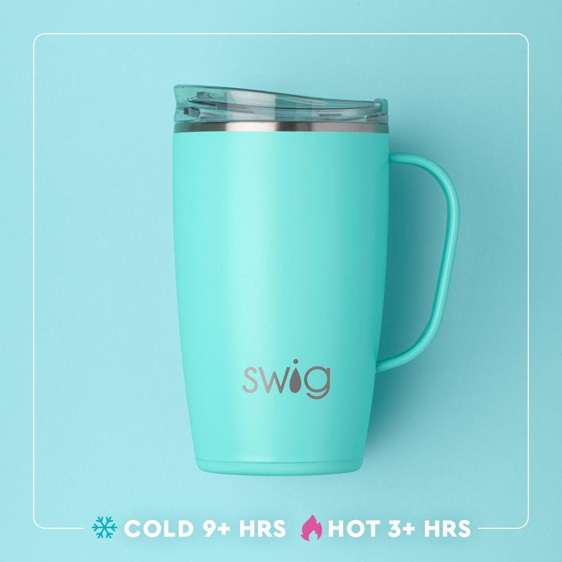 Swig Life Hydrangea Travel Mug (18oz)