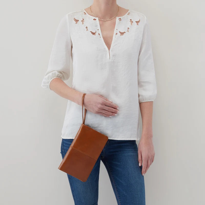 HOBO Evolve Wristlet Wallet - Truffle