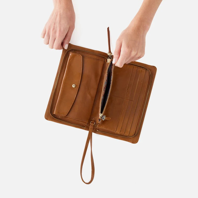 HOBO Evolve Wristlet Wallet - Truffle