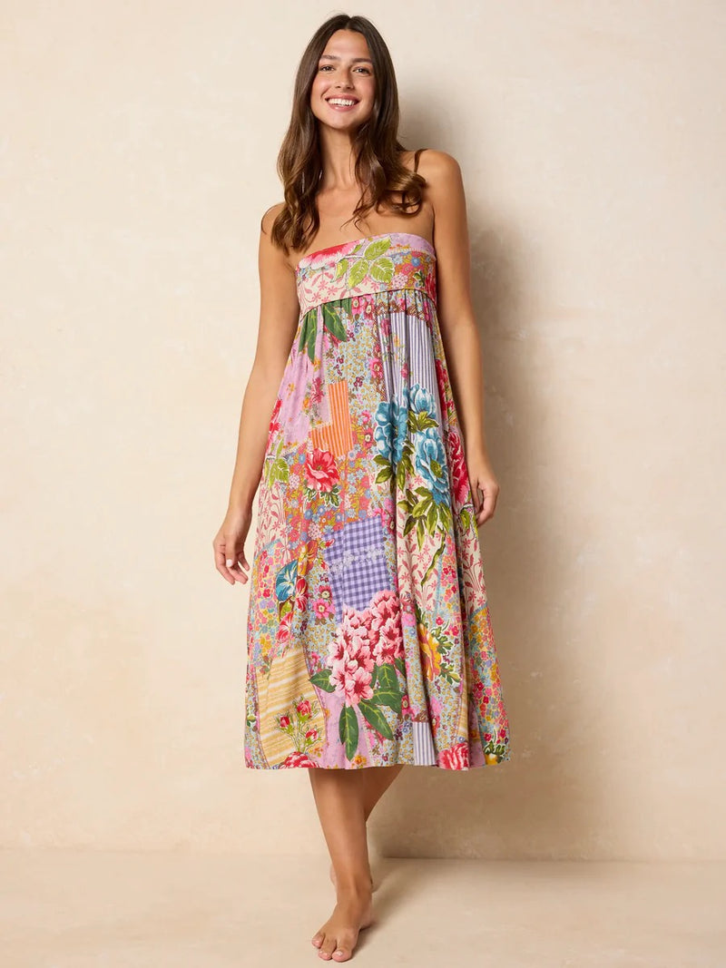 Natural Life Live-In-It Knit "ButterSoft" Maxi Skirt - Vintage Treasure Pink