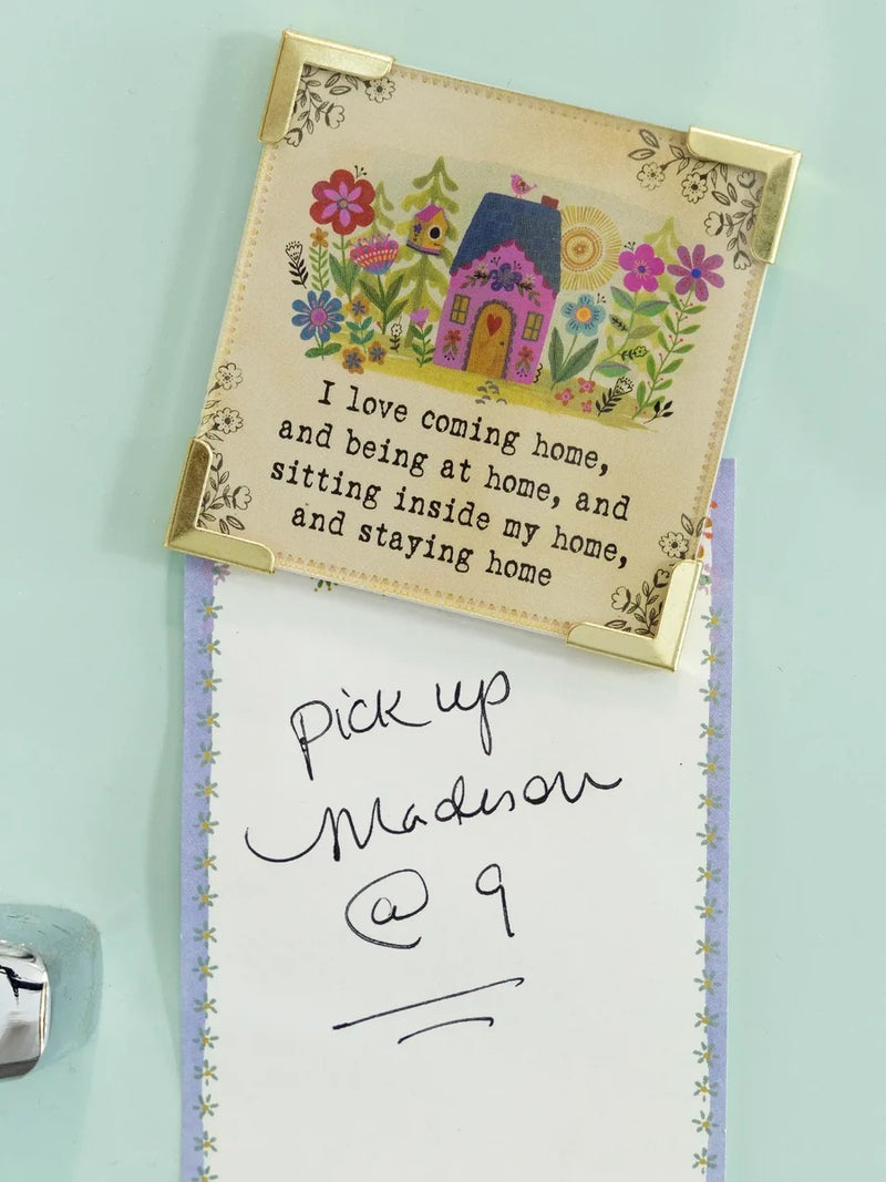 Natural Life Corner Magnet - I Love Coming Home