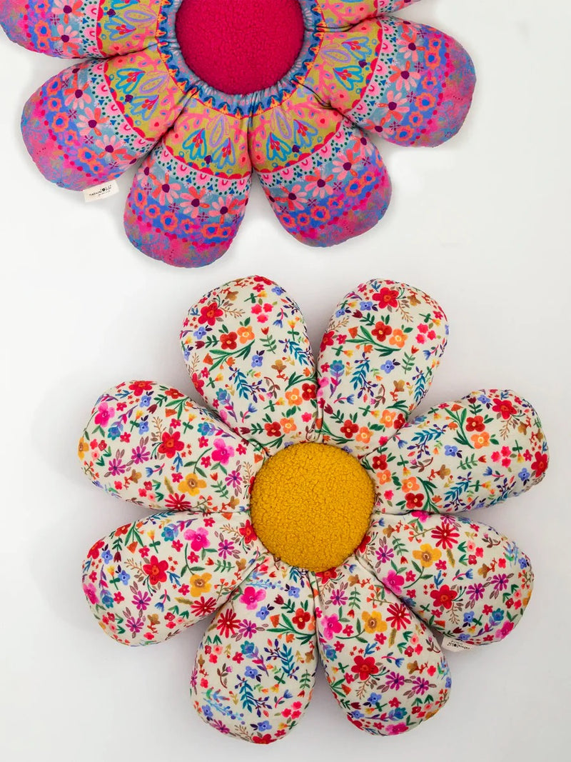 Natural Life® Reversible Seat & Floor Cushion - Flower