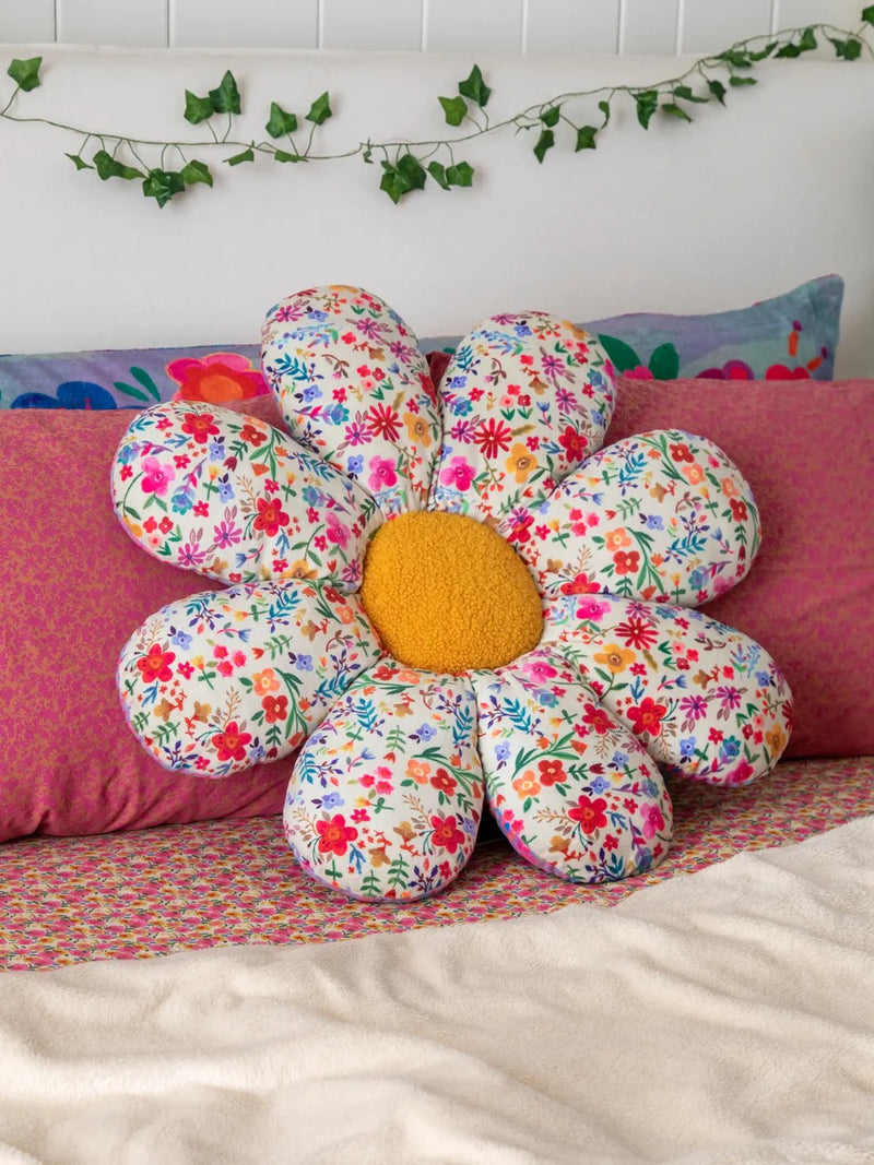 Natural Life® Reversible Seat & Floor Cushion - Flower