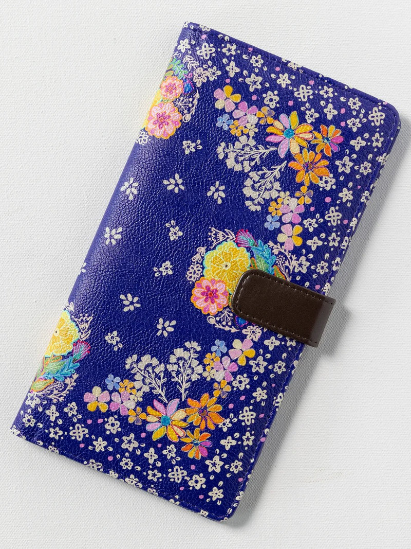 Natural Life Car Document Holder - Tropic Bandana Navy