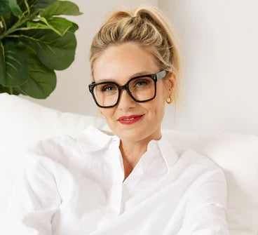 Peepers Readers - Piper - Coffee (with Blue Light Focus™ Eyewear Lenses)