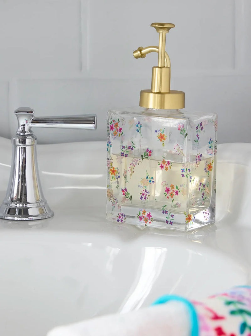Natural Life Soap Dispenser - Wildflower Meadow