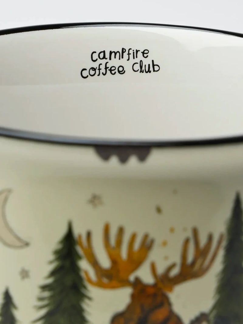 Natural Life® Camp Coffee Mug - Campfire Coffee Mug Moose
